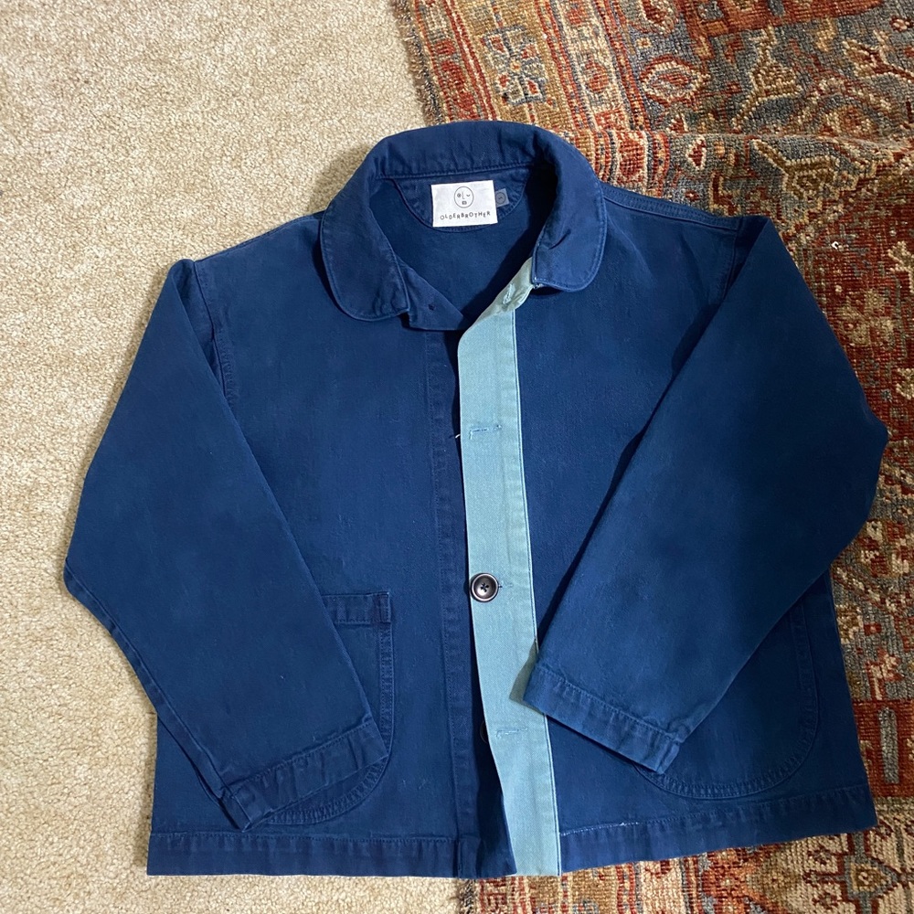 Olderbrother chore coat size small.